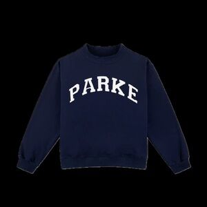 Parke Navy Mockneck Sweatshirt
